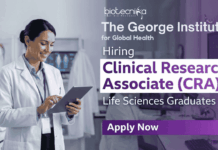 Clinical Research Associate Job at George Institute | Apply Now Clinical Research Associate job George Institute life science jobs Clinical Research jobs Delhi