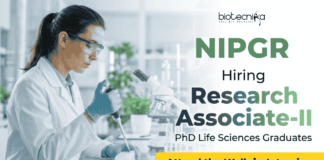 Research Associate Jobs at NIPGR Recruitment 2026 | Life Sciences Attend the Walk-in Research Associate jobs NIPGR recruitment life science research RA II Delhi walk in