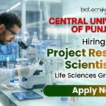 Scientist jobs CUP recruitment life science research Project Research Scientist Punjab