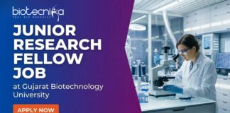 Junior Research Fellow at GBU | Life Sciences Candidates, Apply Now and Earn ₹36,000 per month Junior Research Fellow at GBU. Plant Biotechnology, Bioinformatics, or Life Sciences. Candidates, Apply Now.