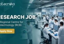 Research Job at RCB | Life Sciences Candidates, Apply Now and Earn ₹1.30 Lakhs/month Research Job at Regional Centre for Biotechnology, Faridabad! BIRAC Post Doc EIR Fellow in Life Sciences & earn ₹1.30 Lakhs/month