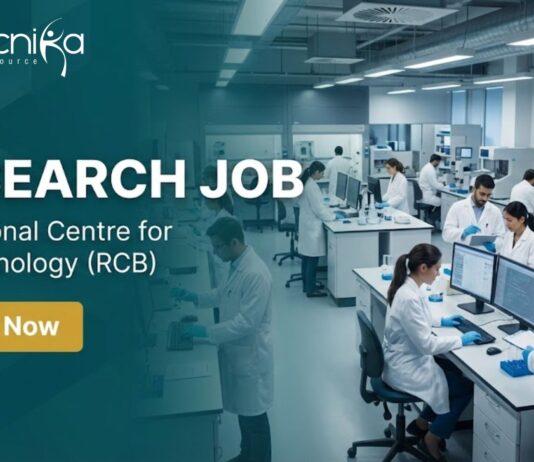 Research Job at Regional Centre for Biotechnology, Faridabad! BIRAC Post Doc EIR Fellow in Life Sciences & earn ₹1.30 Lakhs/month