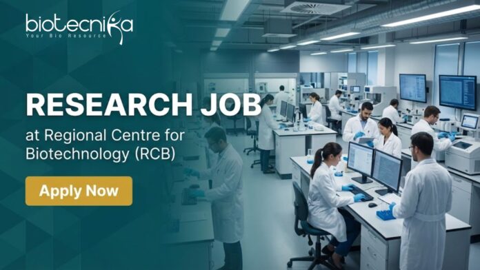 Research Job at Regional Centre for Biotechnology, Faridabad! BIRAC Post Doc EIR Fellow in Life Sciences & earn ₹1.30 Lakhs/month Research Job at Regional Centre for Biotechnology, Faridabad! BIRAC Post Doc EIR Fellow in Life Sciences & earn ₹1.30 Lakhs/month