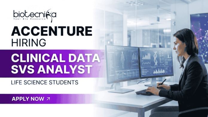 Accenture hiring for Clinical Data Svs Analyst Jobs in Bengaluru Clinical Data Svs Analyst Jobs at Accenture Bengaluru Life Sciences jobs
