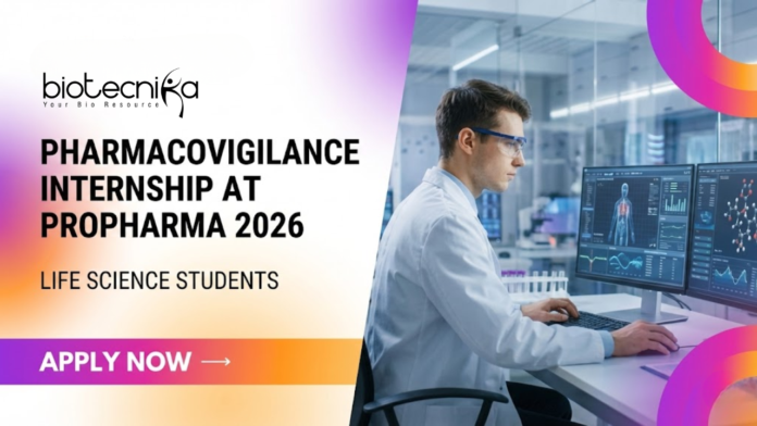 ProPharma careers offering pharmacovigilance internship in Hyderabad Pharmacovigilance internship at ProPharma Life Sciences internship Hyderabad