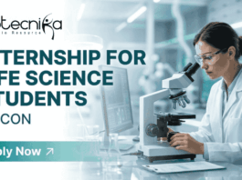 Internship for life science students at ICON careers Chennai office internship