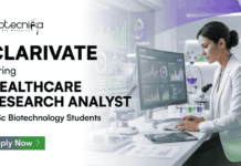 Biotechnology Jobs at Clarivate Careers – Healthcare Research Analyst Role | Apply Now Biotechnology jobs at Clarivate careers healthcare analyst jobs India