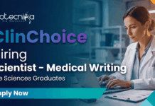 Medical Writing Job at ClinChoice | Life Sciences Graduates Apply Now Medical Writing job at ClinChoice – Life Sciences careers in Bengaluru, clinical evaluation report, SSR, regulatory compliance
