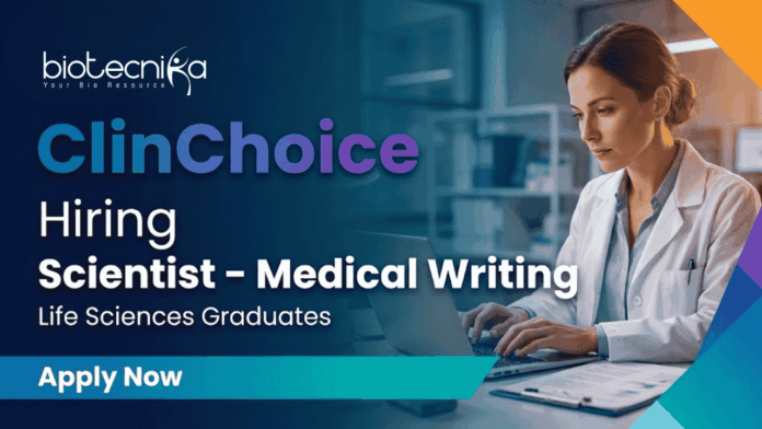 Medical Writing job at ClinChoice – Life Sciences careers in Bengaluru, clinical evaluation report, SSR, regulatory compliance Medical Writing job at ClinChoice – Life Sciences careers in Bengaluru, clinical evaluation report, SSR, regulatory compliance
