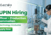 Biotechnology Job at Lupin – Officer Production Role | Apply Now Biotechnology job at Lupin Officer Production Mammalian Pune biotech hiring
