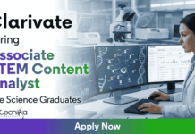 Content Analyst Job at Clarivate | Biotechnology Job Apply Now Content Analyst Job at Clarivate Biotechnology Job GENESEQ Chennai