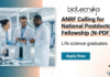 National Postdoctoral Fellowship (N-PDF) – ANRF Fellowship for Researchers | Apply Now National Postdoctoral Fellowship ANRF postdoctoral fellowship for researchers