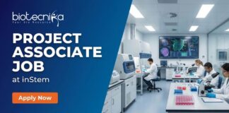 Project Associate Job at BRIC-inStem | Life Sciences Candidates, Apply Now Project Associate Job at inStem. Life Sciences Candidates, Apply Now. Research opportunity in CRISPR & Molecular Cloning.