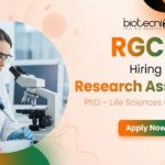 Research Associate jobs at RGCB recruitment for life science jobs