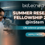 inStem Summer Research Fellowship 2026 With Rs. 10,000 pm Stipend – Apply for inStem SuRF Summer Research Fellowship 2026 at inStem Recruitment for life science research students