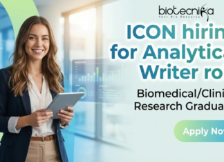 Biomedical Jobs at ICON for Analytical Writer Role | Apply Now Biomedical jobs at ICON Careers in Clinical Research Jobs