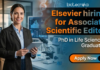 Scientific Editor Jobs at Elsevier Careers in Life Science Jobs
