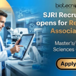 Research Associate Jobs at SJRI under SJRI Recruitment for Life Science Research