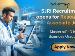Research Associate Jobs at SJRI under SJRI Recruitment for Life Science Research