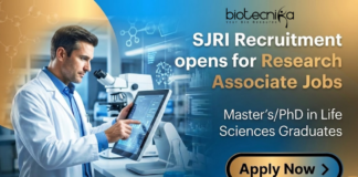 Research Associate Jobs at SJRI under SJRI Recruitment for Life Science Research