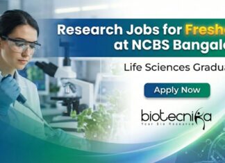 Research Jobs for Freshers at NCBS | Graduate Trainee & JRF Openings | Apply Now Research Jobs for Freshers at NCBS Recruitment Bangalore – Graduate Trainee & JRF Research Jobs