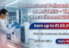 Postdoctoral Fellowship at ACTREC – TMC Recruitment 2026 | Earn up to ₹1,00,000 Postdoctoral Fellowship at ACTREC under TMC Recruitment 2026