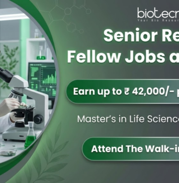 Senior Research Fellow Jobs at NIPGR | Life Sciences Candidates, Attend The Walk-in Interview Senior Research Fellow Jobs at NIPGR under NIPGR Recruitment for Life Science Research