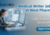 Medical Writer Jobs at West Pharma – Life Science R&D Careers