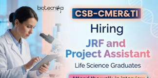 Junior Research Fellow Central Silk Board Recruitment Life Science Jobs