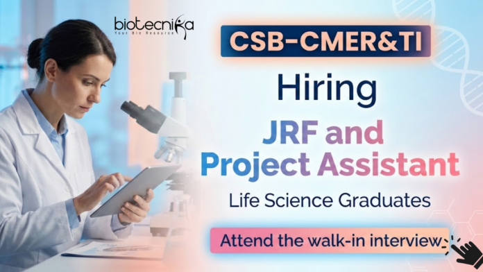 Central Silk Board Recruitment Junior Research Fellow Central Silk Board Recruitment Life Science Jobs