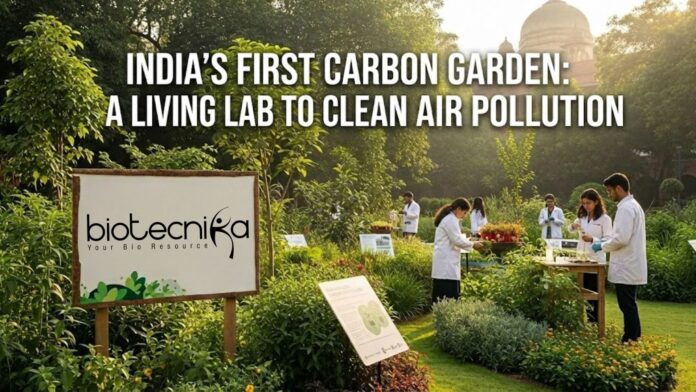 Can a Smart Garden fight Air Pollution? Discover how Delhi University’s Carbon Garden Could Reshape Urban Air. Can a Smart Garden fight Air Pollution? Discover how Delhi University’s Carbon Garden Could Reshape Urban Air.