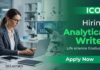 Analytical Writer role at ICON Careers for Life Science Jobs