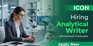 Analytical Writer role at ICON Careers for Life Science Jobs
