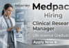 Clinical Research Job at Medpace – Manager Job Opportunity | Apply Now Clinical Research Job at Medpace Careers Manager Job opportunity in Navi Mumbai