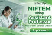 NIFTEM Assistant Professor Jobs | Government Teaching Job Opportunity Assistant Professor Jobs at NIFTEM Recruitment 2026 Government Teaching Jobs in Food Science