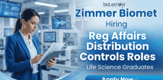 Regulatory Affairs Job at Zimmer Biomet | Life Science Job Apply Now Regulatory Affairs Job at Zimmer Biomet Careers – Life Science Job in Bangalore Hybrid Role