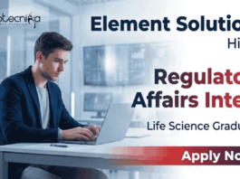 Regulatory Affairs Jobs Element Solutions regulatory affairs intern life science internship