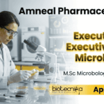 Executive Jobs at Amneal | QC Microbiology Opening | Apply Now Executive Jobs at Amneal in QC Microbiology. Apply for pharma Microbiology Jobs and QC Jobs in Gujarat for M.Sc candidates.