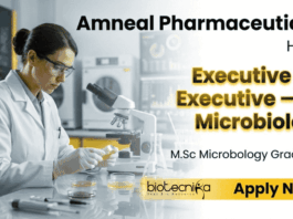 Executive Jobs at Amneal | QC Microbiology Opening | Apply Now Executive Jobs at Amneal in QC Microbiology. Apply for pharma Microbiology Jobs and QC Jobs in Gujarat for M.Sc candidates.