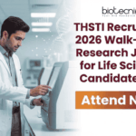 THSTI Recruitment research jobs Life Science Jobs walk-in