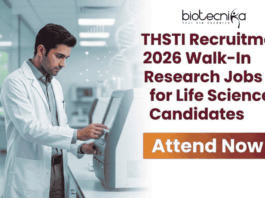 THSTI Recruitment 2026 Walk-In Research Jobs for Life Science Candidates THSTI Recruitment research jobs Life Science Jobs walk-in