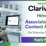 Content Analyst Jobs at Clarivate Careers | Life Science Graduates Apply Now Content Analyst Jobs Clarivate Careers Biotechnology Jobs Hyderabad