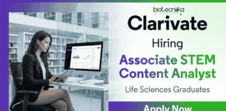 Content Analyst Jobs at Clarivate Careers | Life Science Graduates Apply Now Content Analyst Jobs Clarivate Careers Biotechnology Jobs Hyderabad