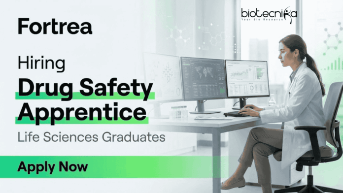Drug Safety Apprentice Fortrea careers life science jobs Bangalore Drug Safety Apprentice Fortrea careers life science jobs Bangalore