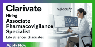 Pharmacovigilance Jobs at Clarivate | Fresher Life Science Jobs | Apply Now Pharmacovigilance jobs Clarivate careers life science jobs Noida