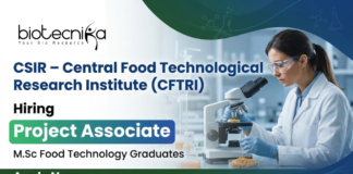 CSIR CFTRI Project Associate-II Recruitment 2026 | Food Technology Jobs | Apply Now Food Technology Jobs at CSIR CFTRI Recruitment Project Associate II Mysuru