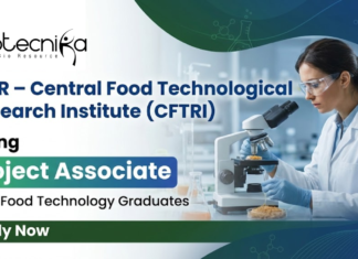 CSIR CFTRI Project Associate-II Recruitment 2026 | Food Technology Jobs | Apply Now Food Technology Jobs at CSIR CFTRI Recruitment Project Associate II Mysuru
