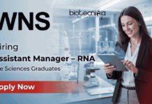 WNS Hiring Assistant Manager – RNA | Life Science Jobs Assistant Manager jobs WNS life science jobs Noida