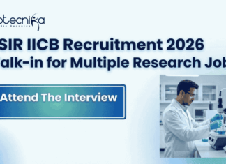 CSIR IICB Recruitment 2026 Walk-in for Multiple Research Jobs | Attend The Interview CSIR-IICB recruitment Project Associate research jobs walk-in 2026