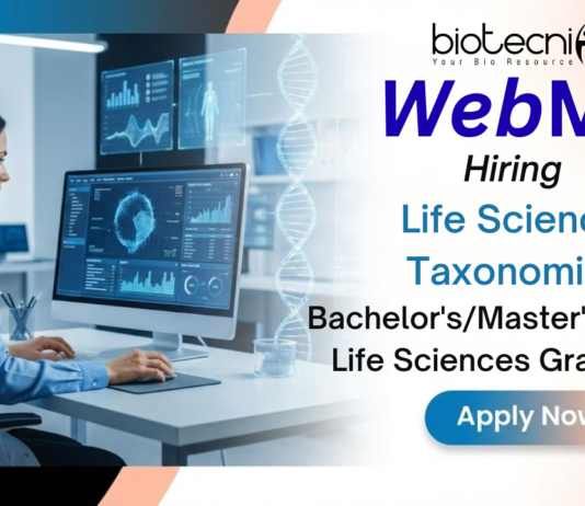 Life Science Jobs at WebMD – Biology Jobs in Healthcare Content